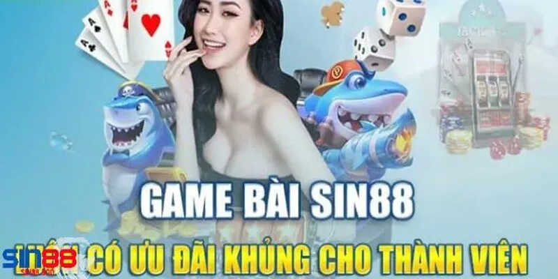 Các Trò Chơi Bài Hot Nhất tại Sin88